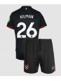 West Ham United Max Kilman #26 Replika Borta Kläder Barn 2024-25 Kortärmad (+ byxor)